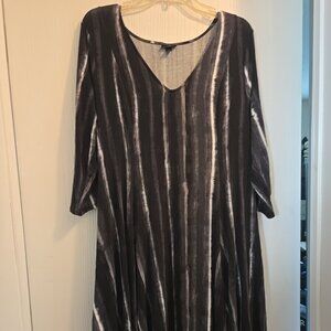 Torrid soft knit trapeze dress Sz 1